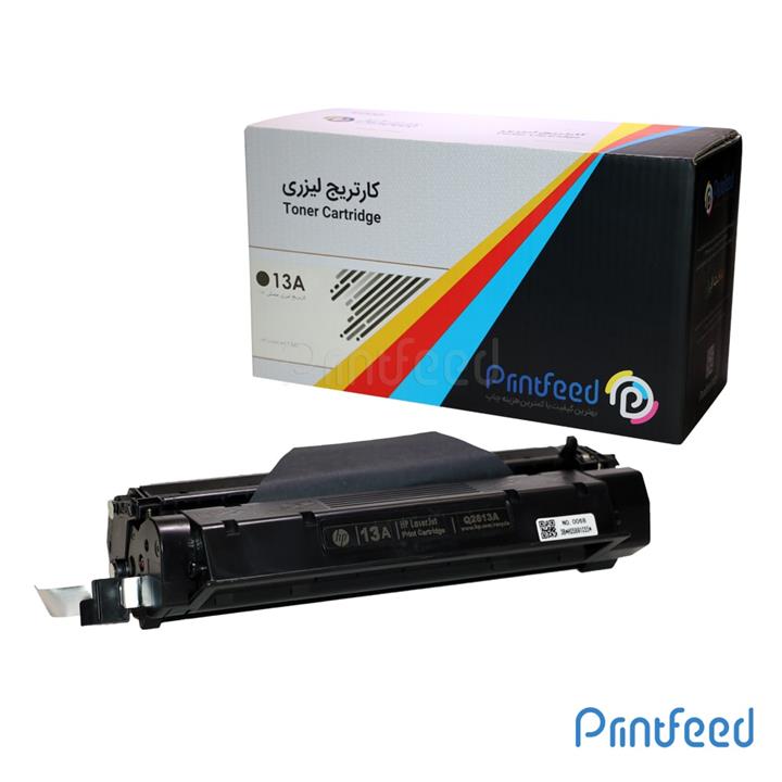 کارتریج لیزری مشکی مدل 13a طرح فابریک پرینت فید printfeed